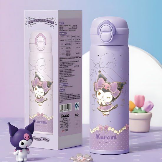 Kuromi Vacuum Flask 500 ml